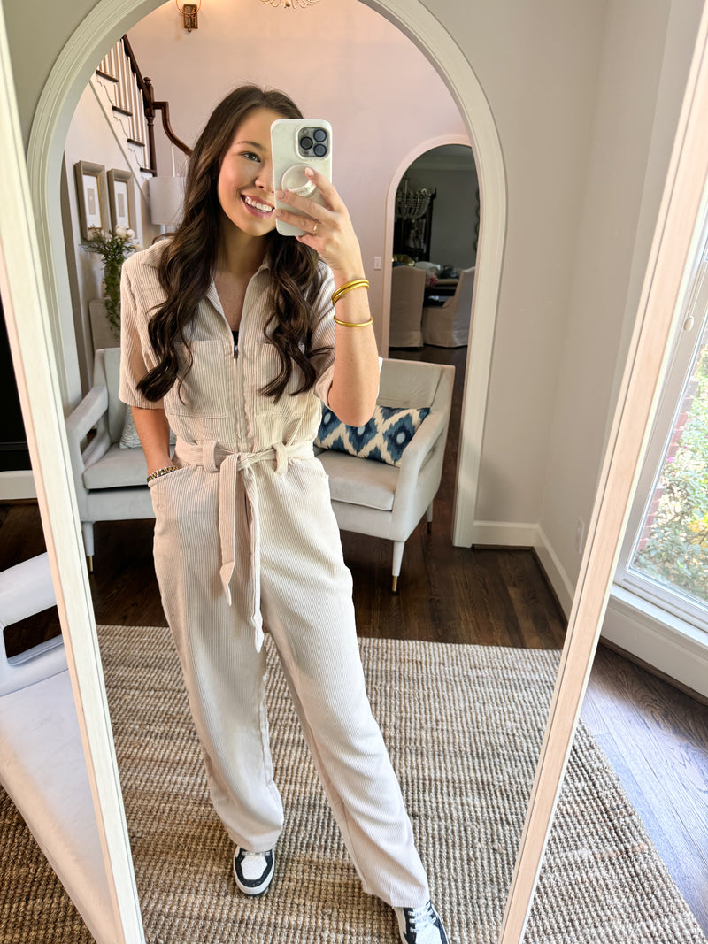 Corduroy Jumpsuit