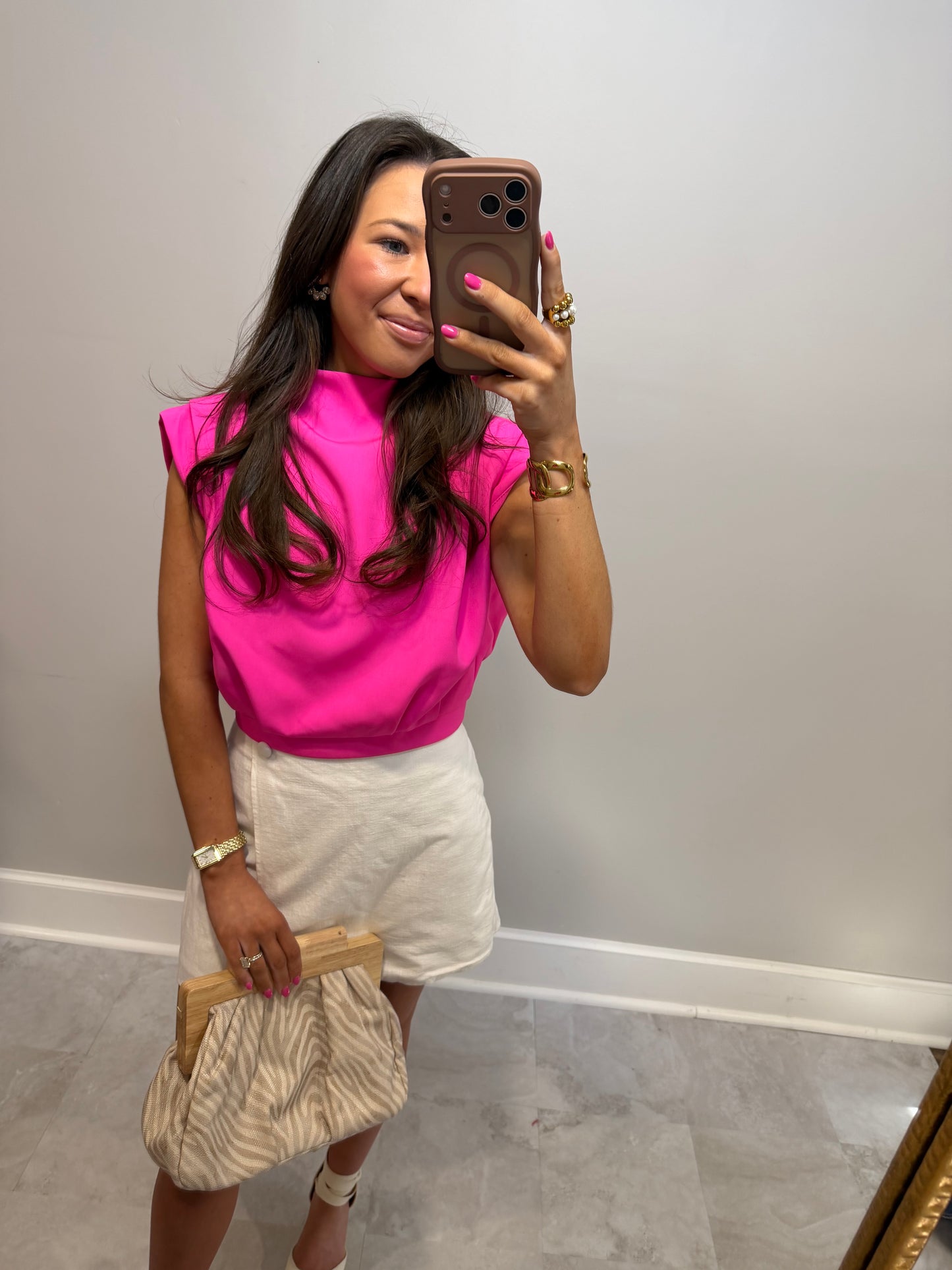 Pink Amber Top