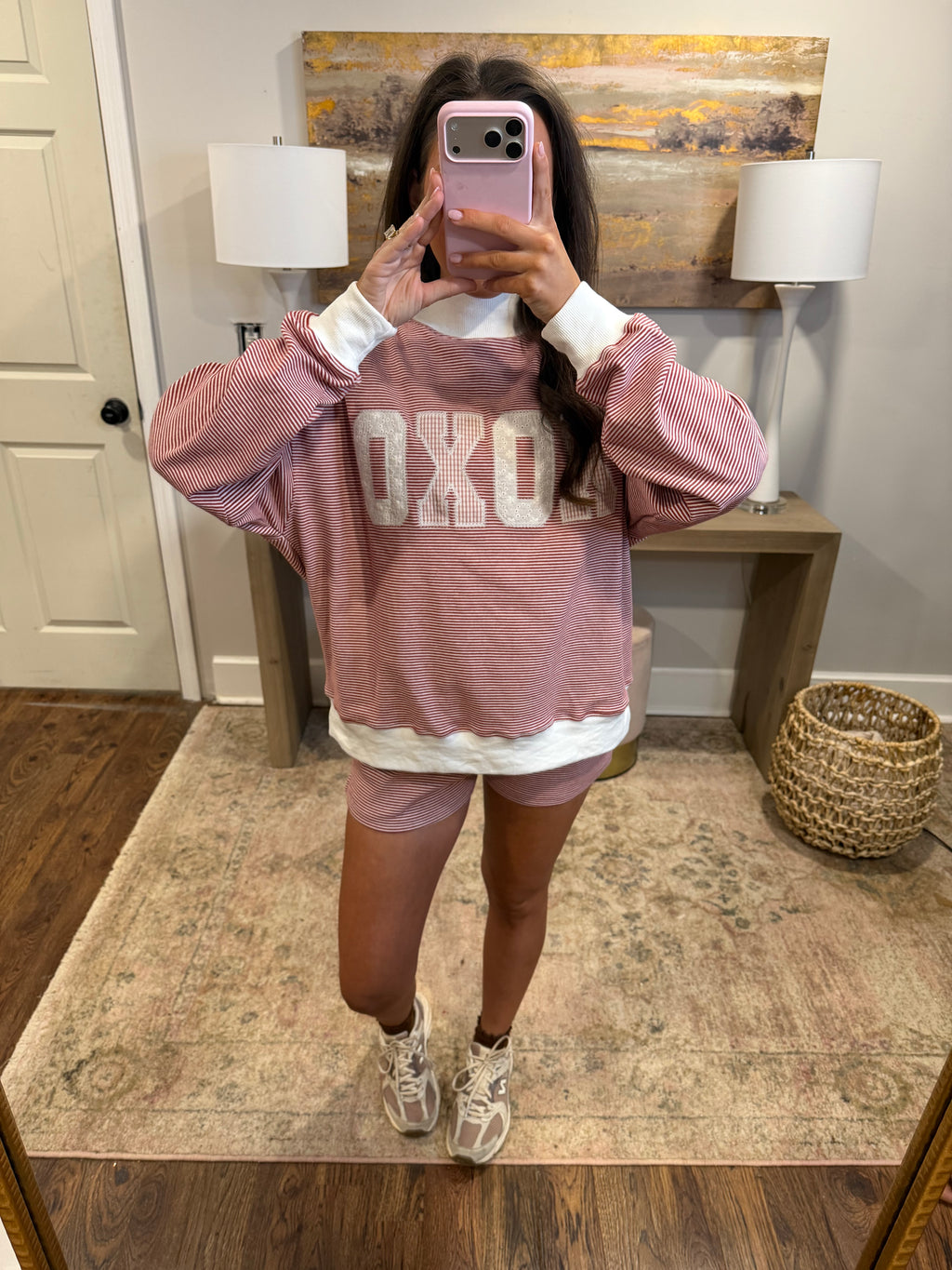 XOXO Mock Neck Set