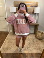 XOXO Mock Neck Set