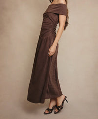 Mocha Aubrey Dress