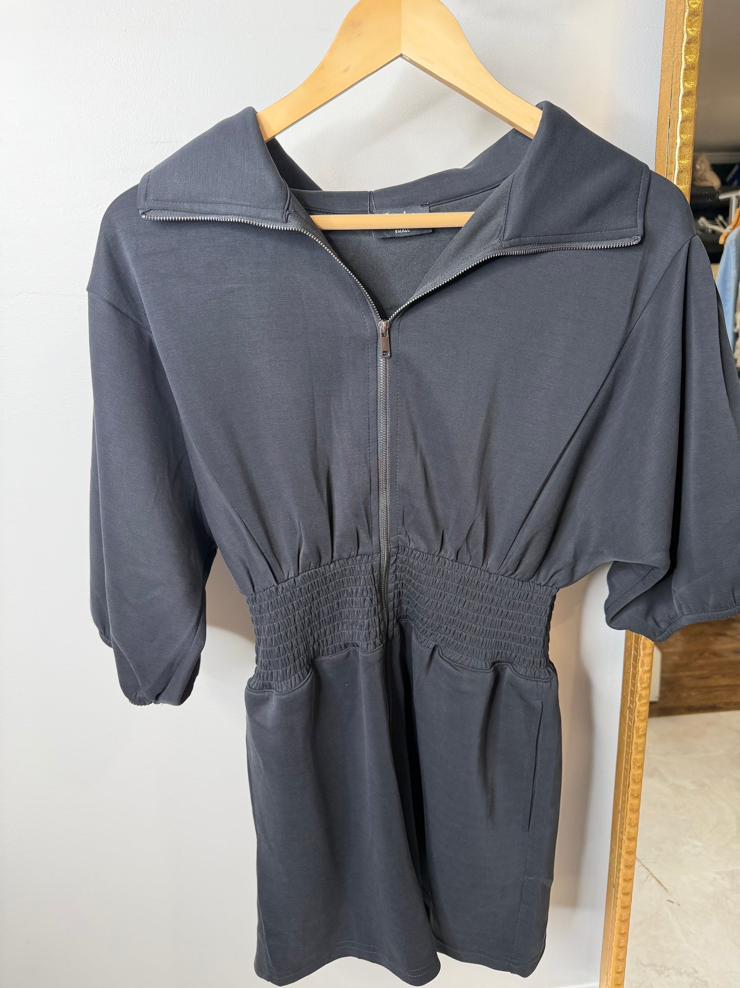 Debbie Black Romper