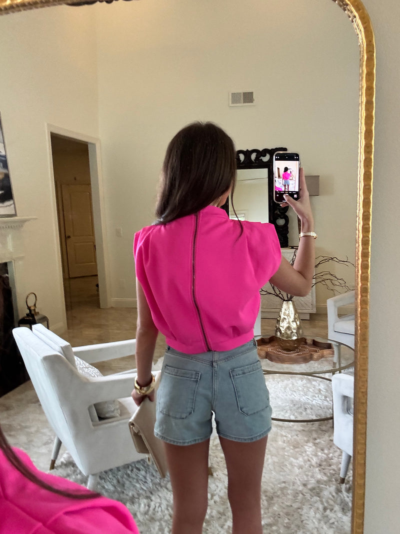 Pink Lane Top