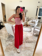 Jamie Striped Maxi Dress