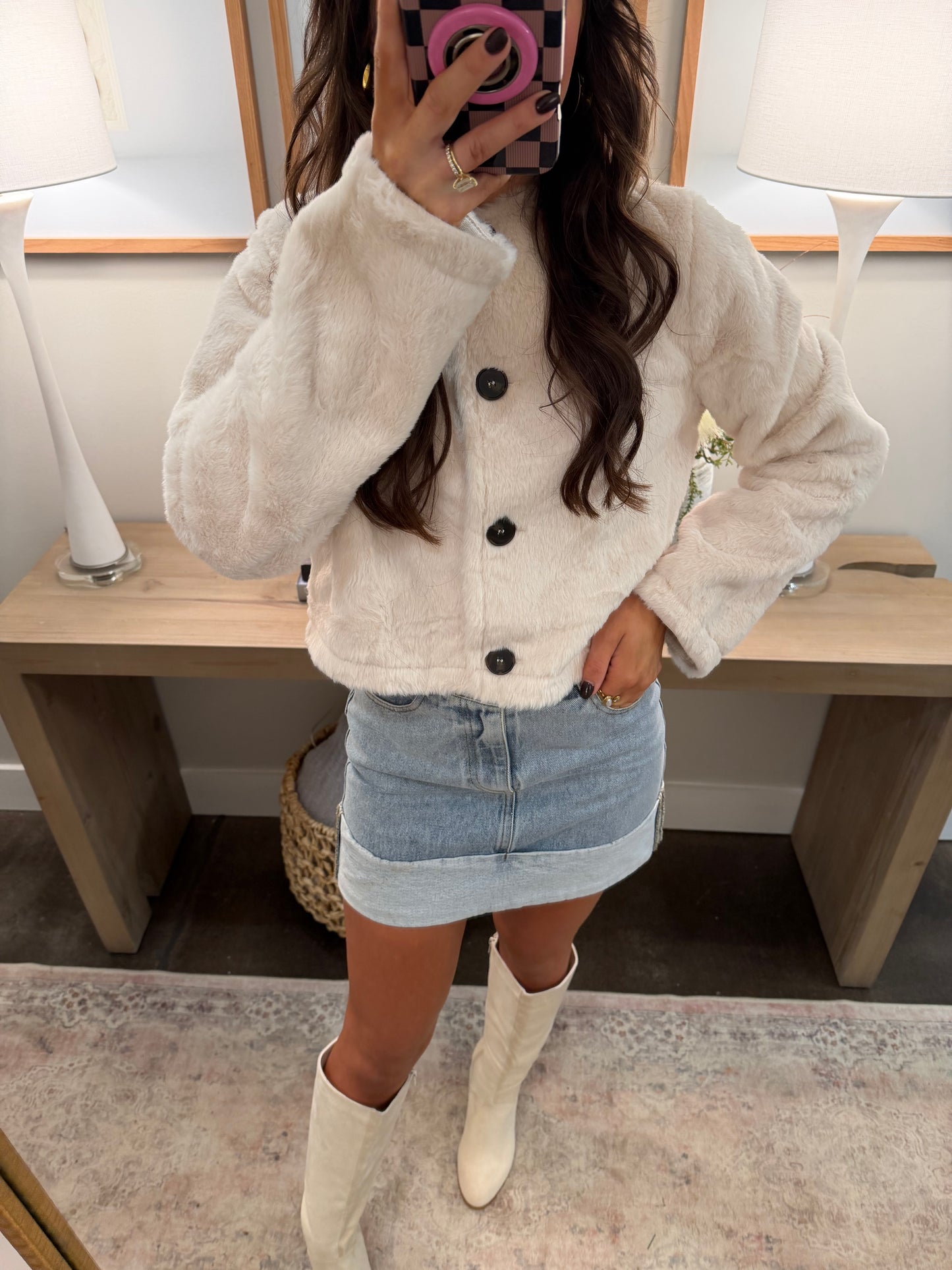 Kathy Sherpa Jacket