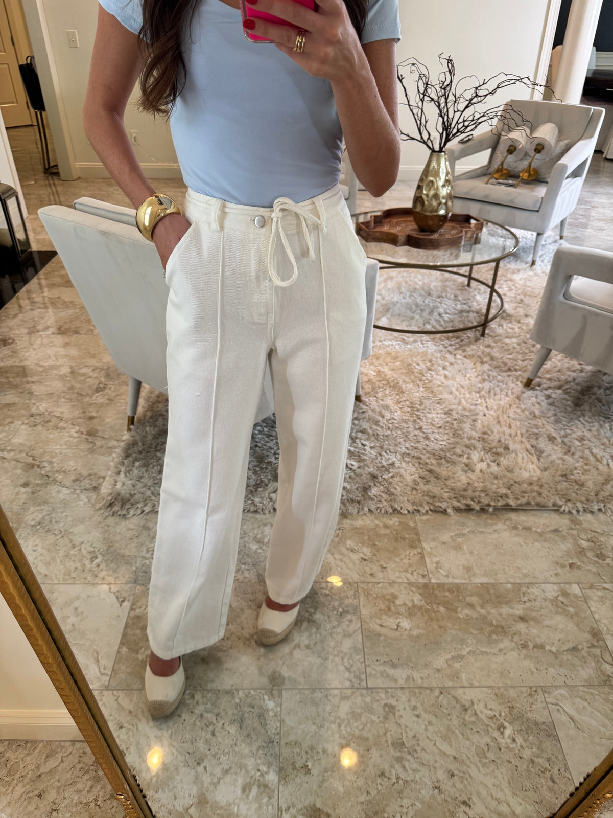 Dressy White Pants
