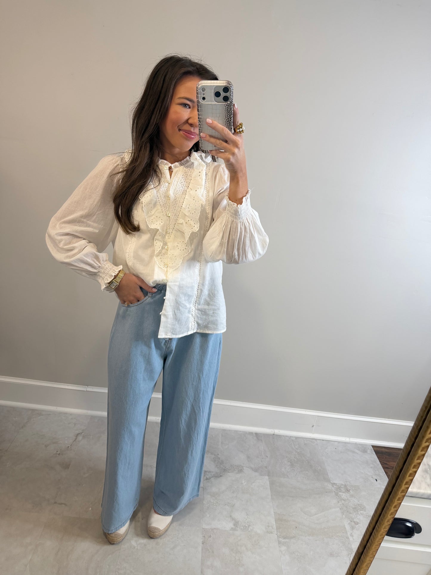 Light Wash Denim Jeans