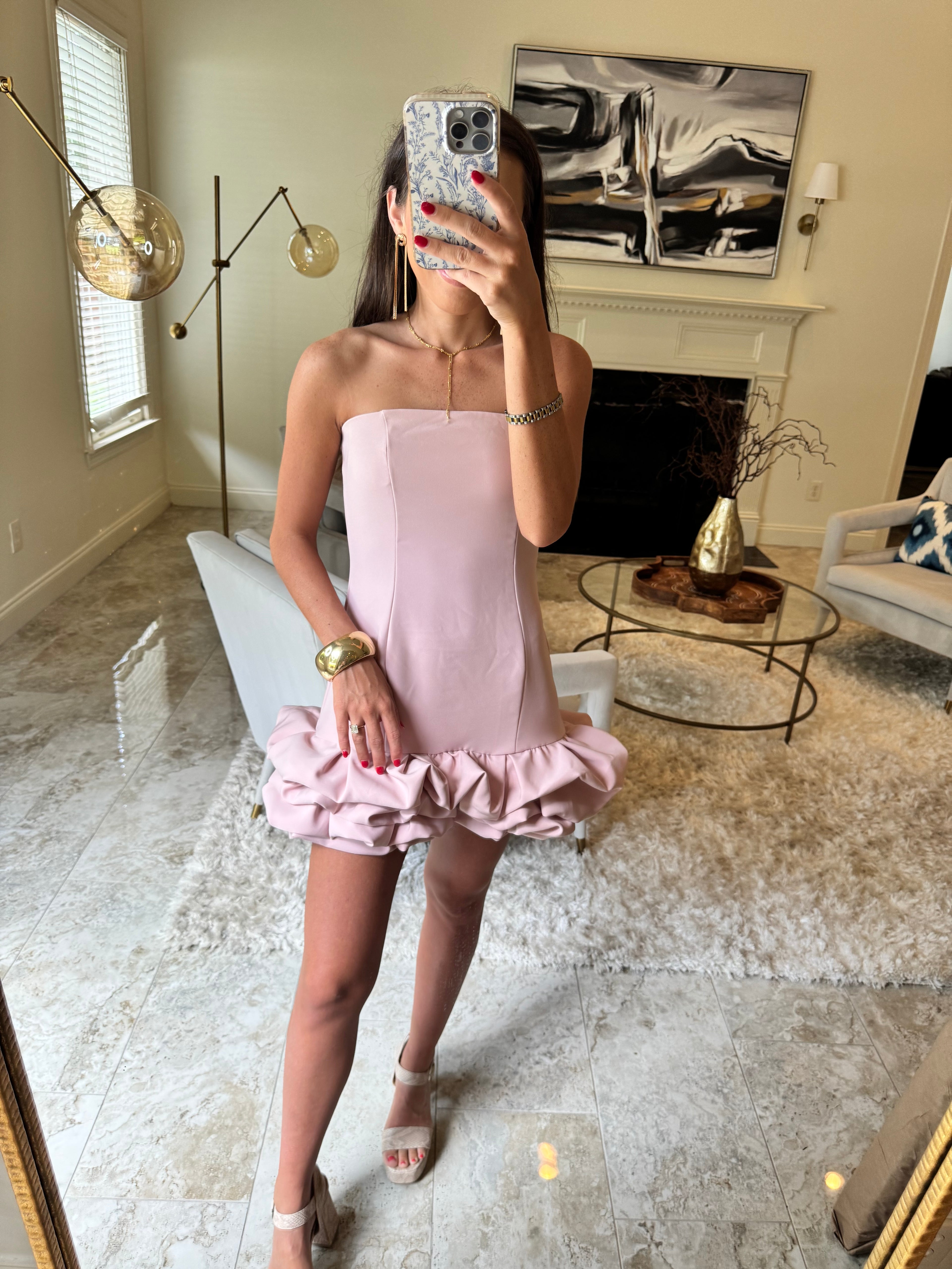 Mollie K Strapless Dress