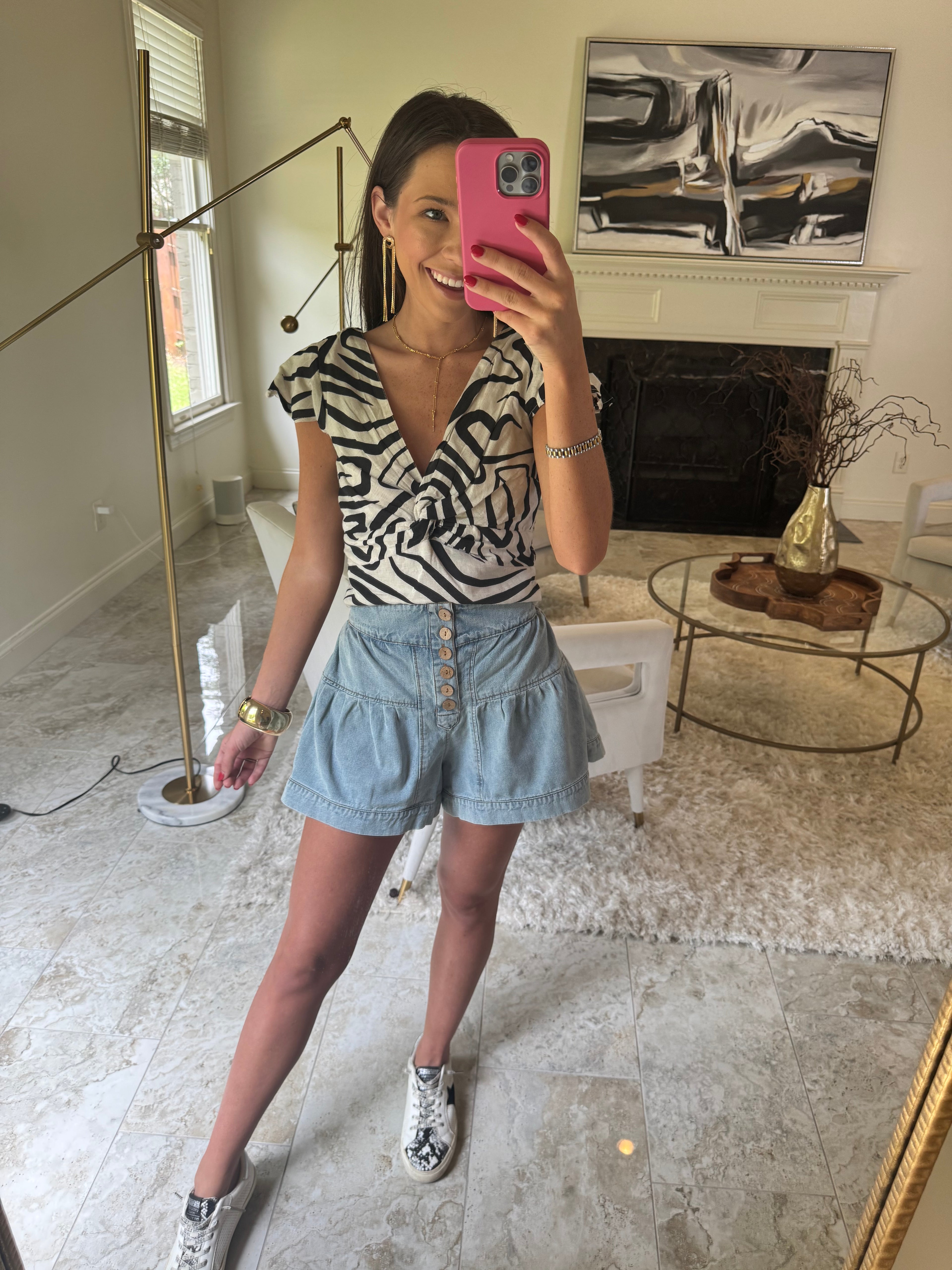 Spencer Denim Shorts