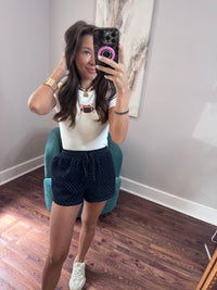 Orange Bow Football Top