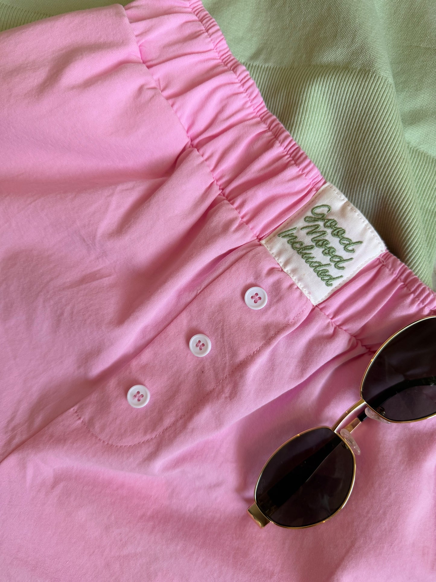 Pink Good Mood Included Shorts
