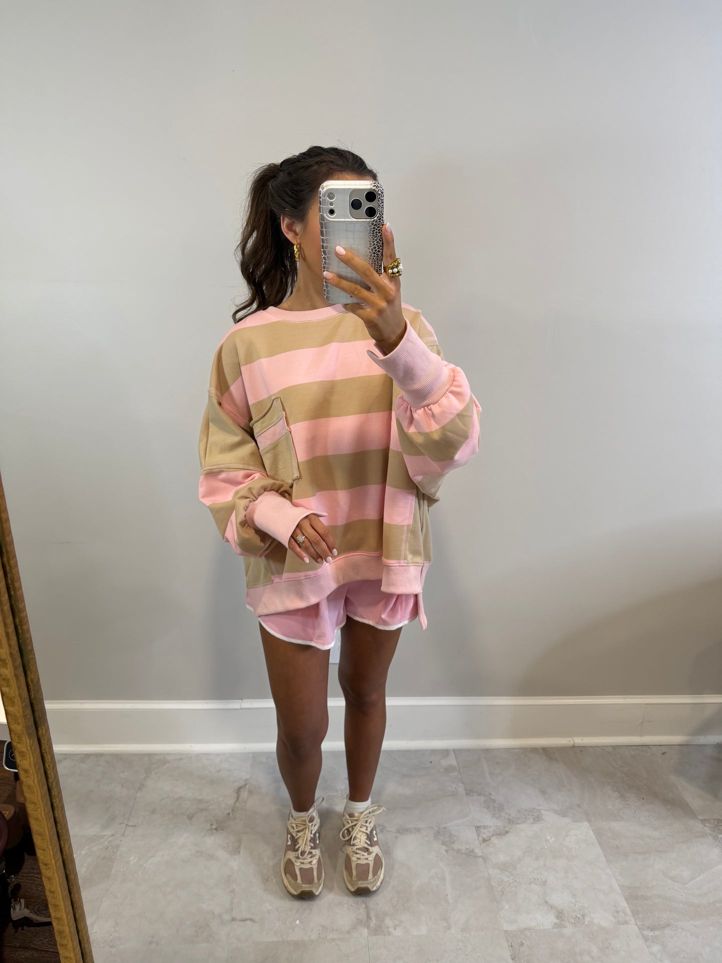 Luna Striped Top