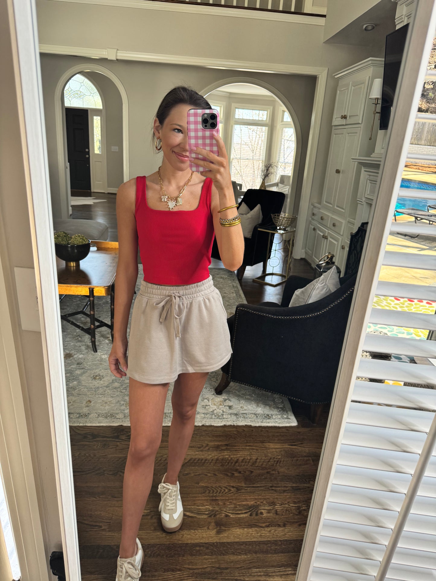 Active Mocha Skort