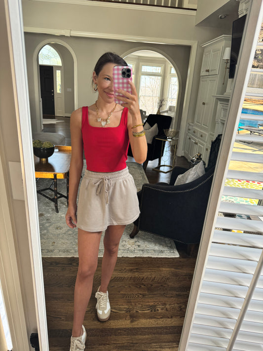 Active Mocha Skort