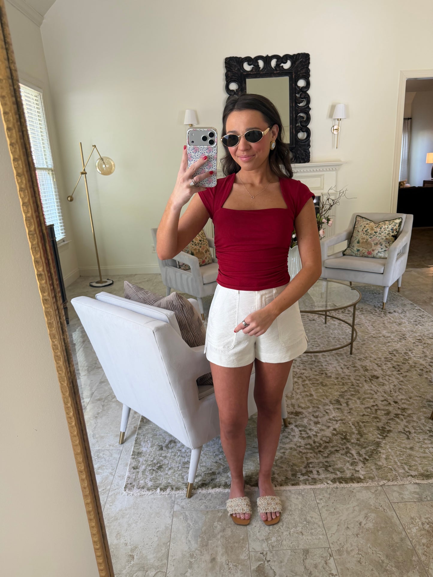 Red Basic Top