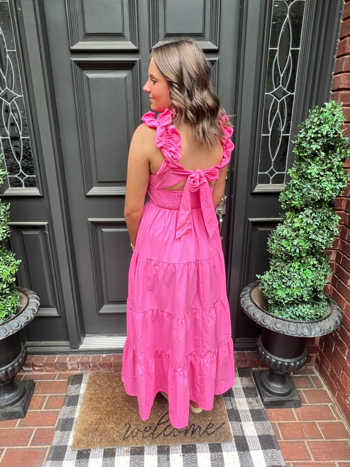 Melania Ruffle Maxi