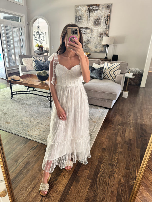 Summer White Maxi Dress