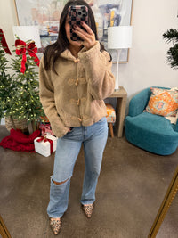 Tan Sherpa Jacket