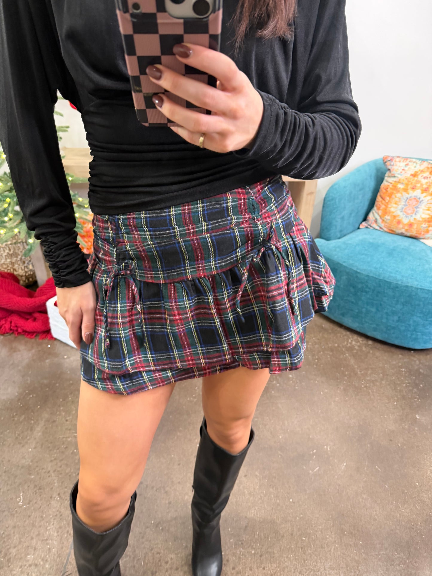 Black Mandy Top