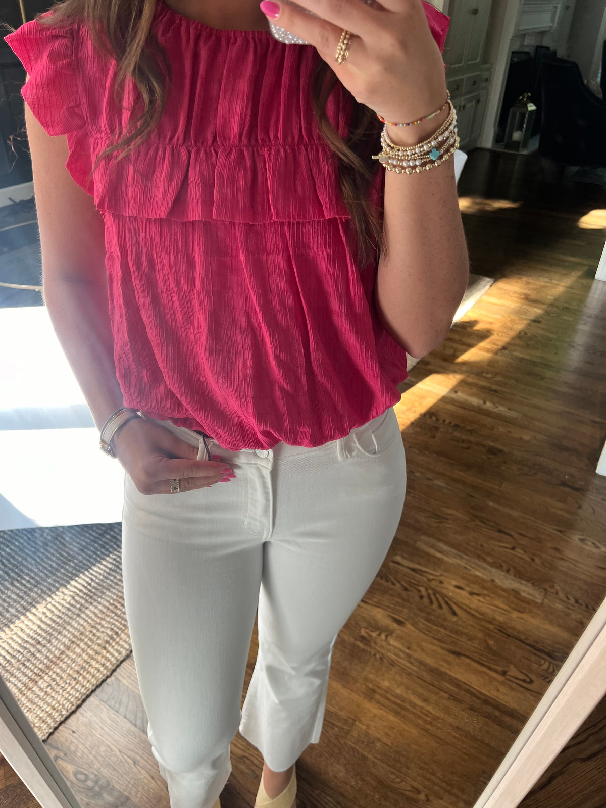 Lauren Pink Top