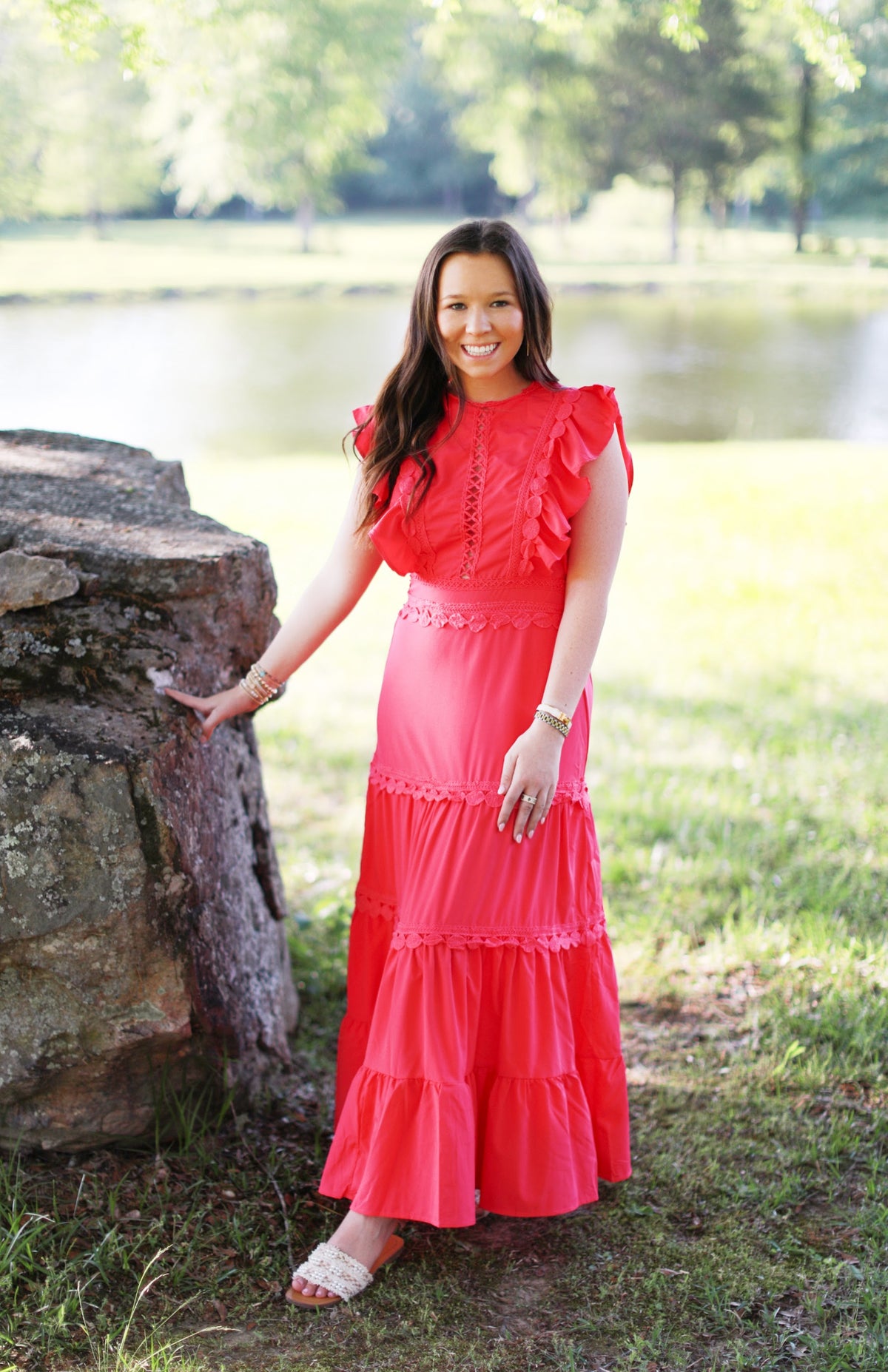 Fuchsia Maxi Dress (Final Sale)