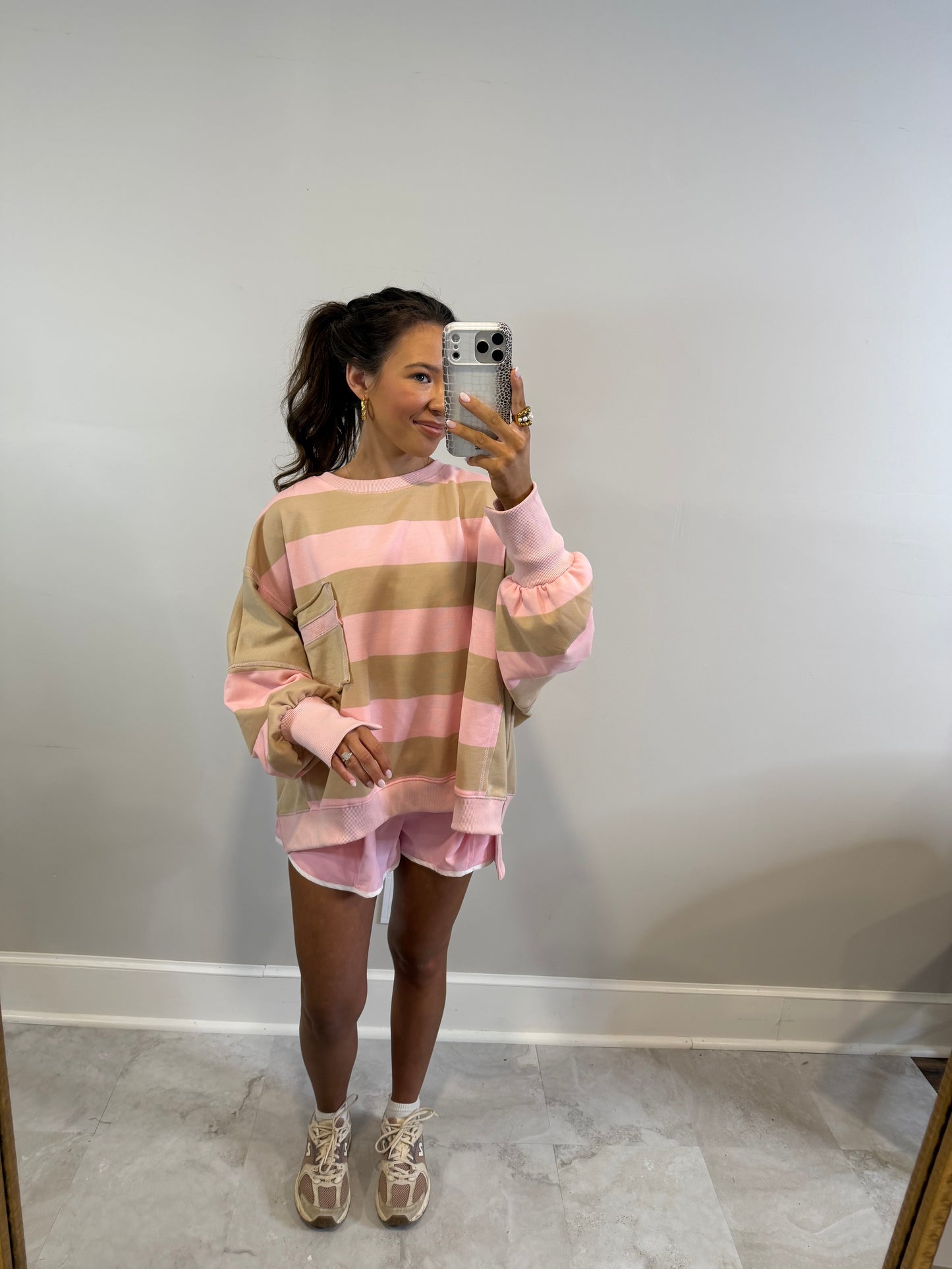 Luna Striped Top