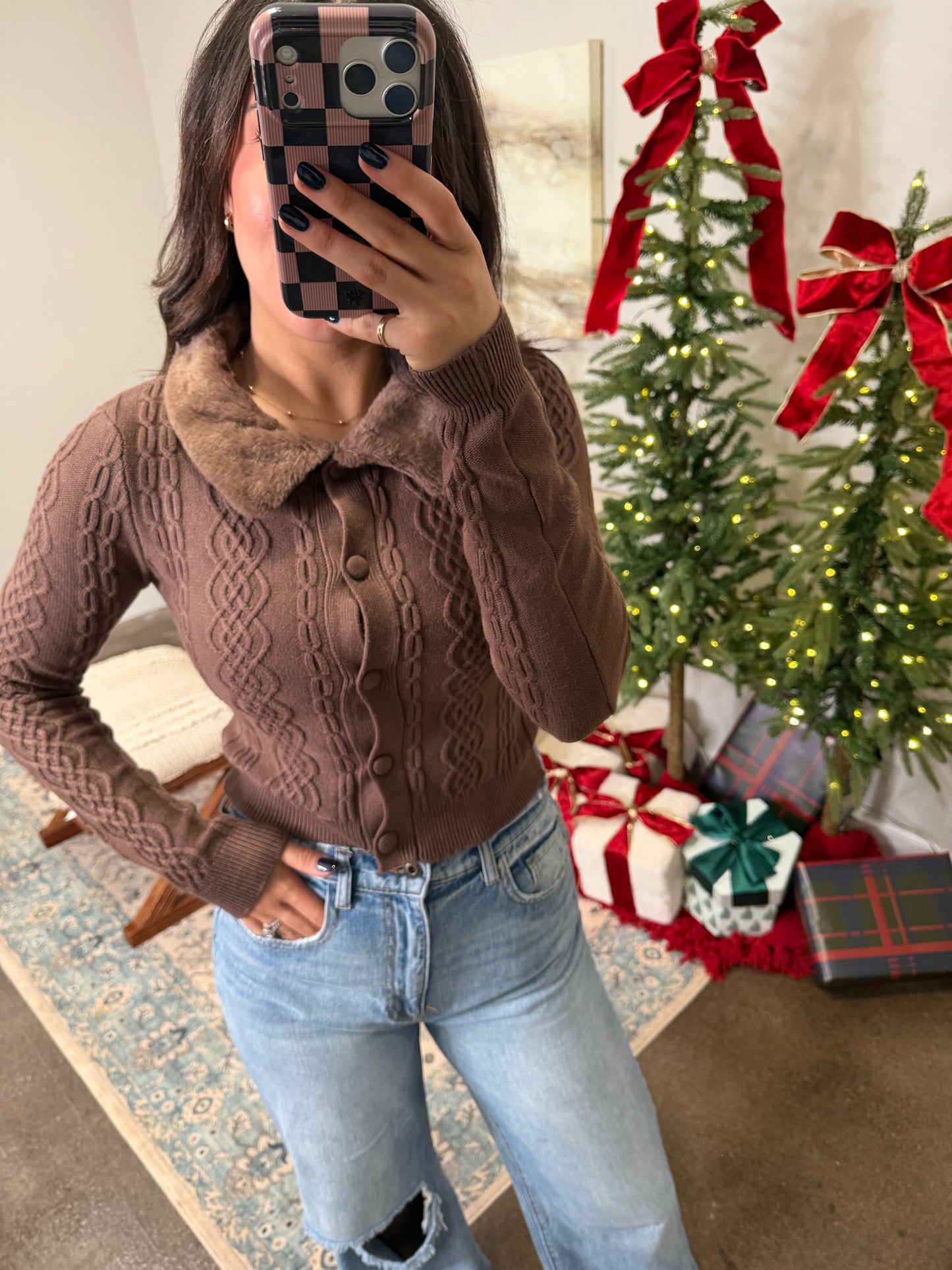 Millie Fur Sweater