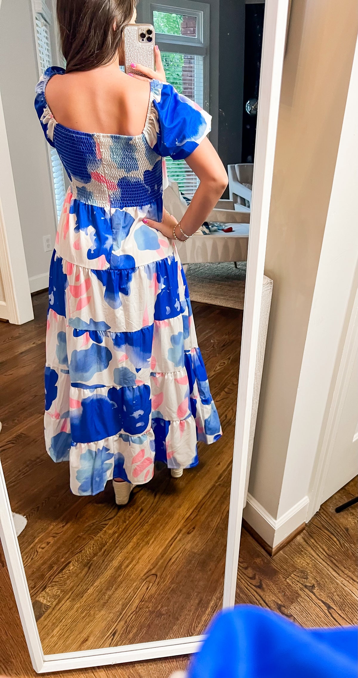 Ella Floral Bubble Maxi (Final Sale)