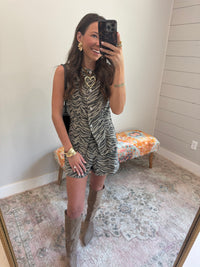 Zebra Short Set