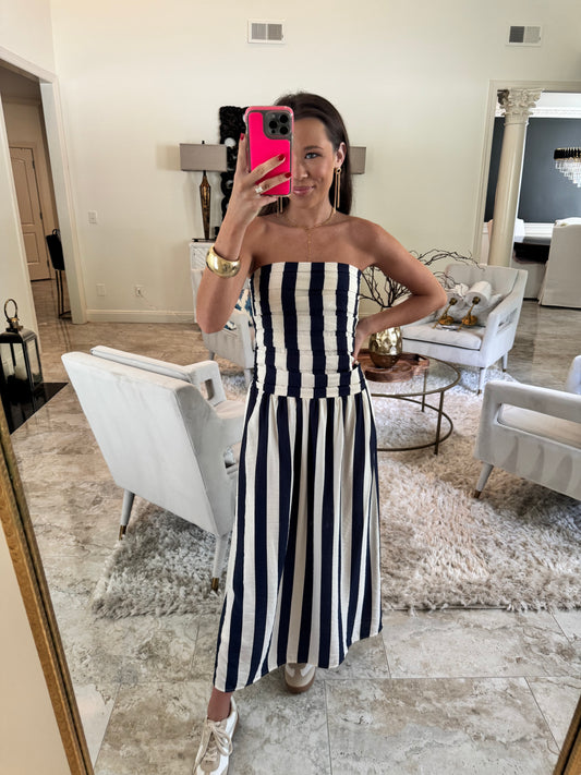 Eliza Striped Dress
