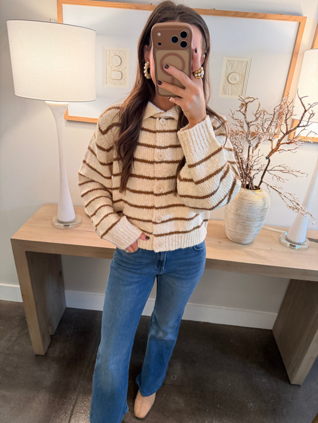 Mocha & Cream Sweater