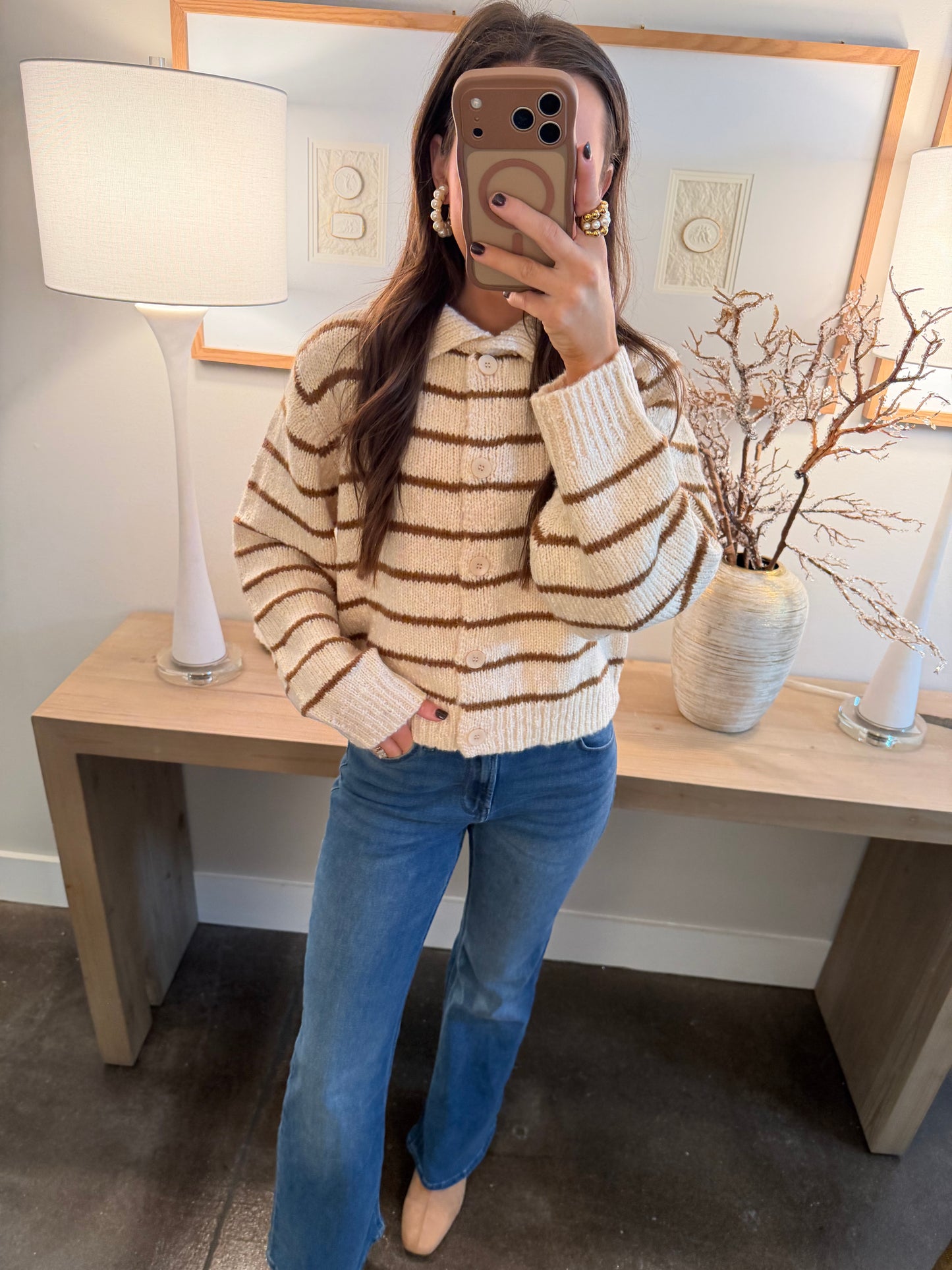 Mocha & Cream Sweater
