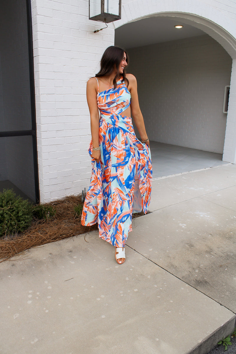 Blue Maxi Dress (Final Sale)