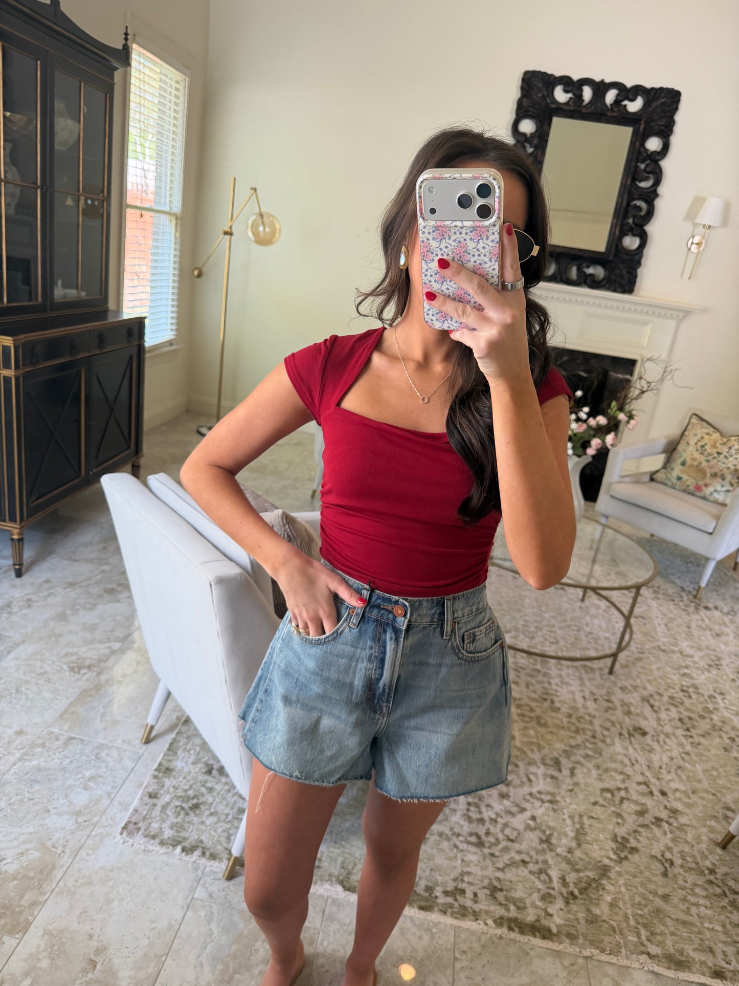 Red Basic Top