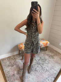 Zebra Short Set