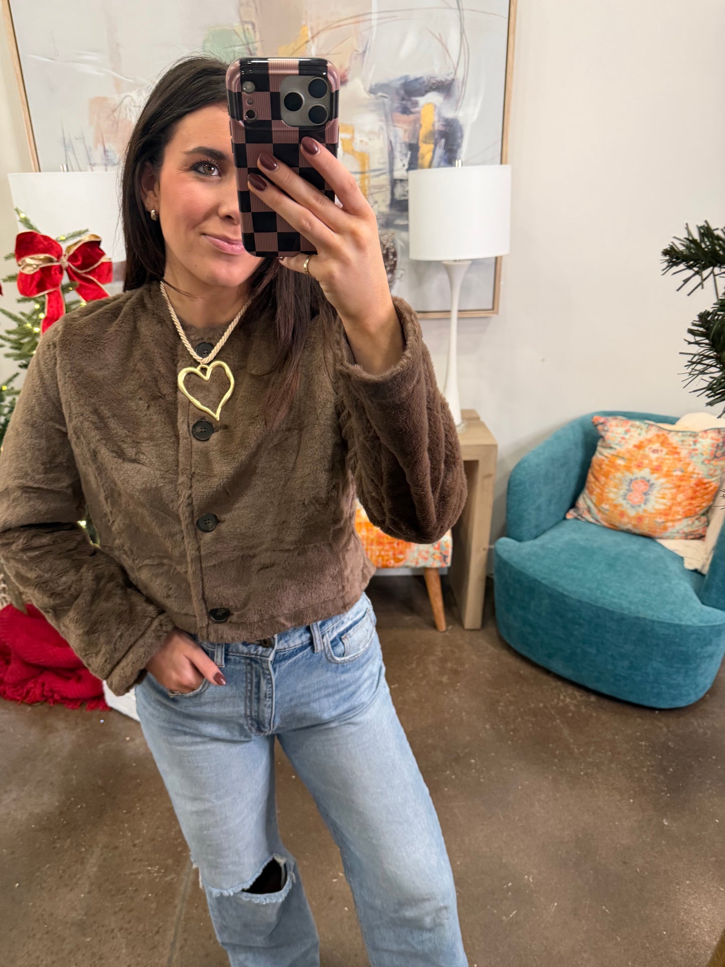 Brown Puffer Jacket