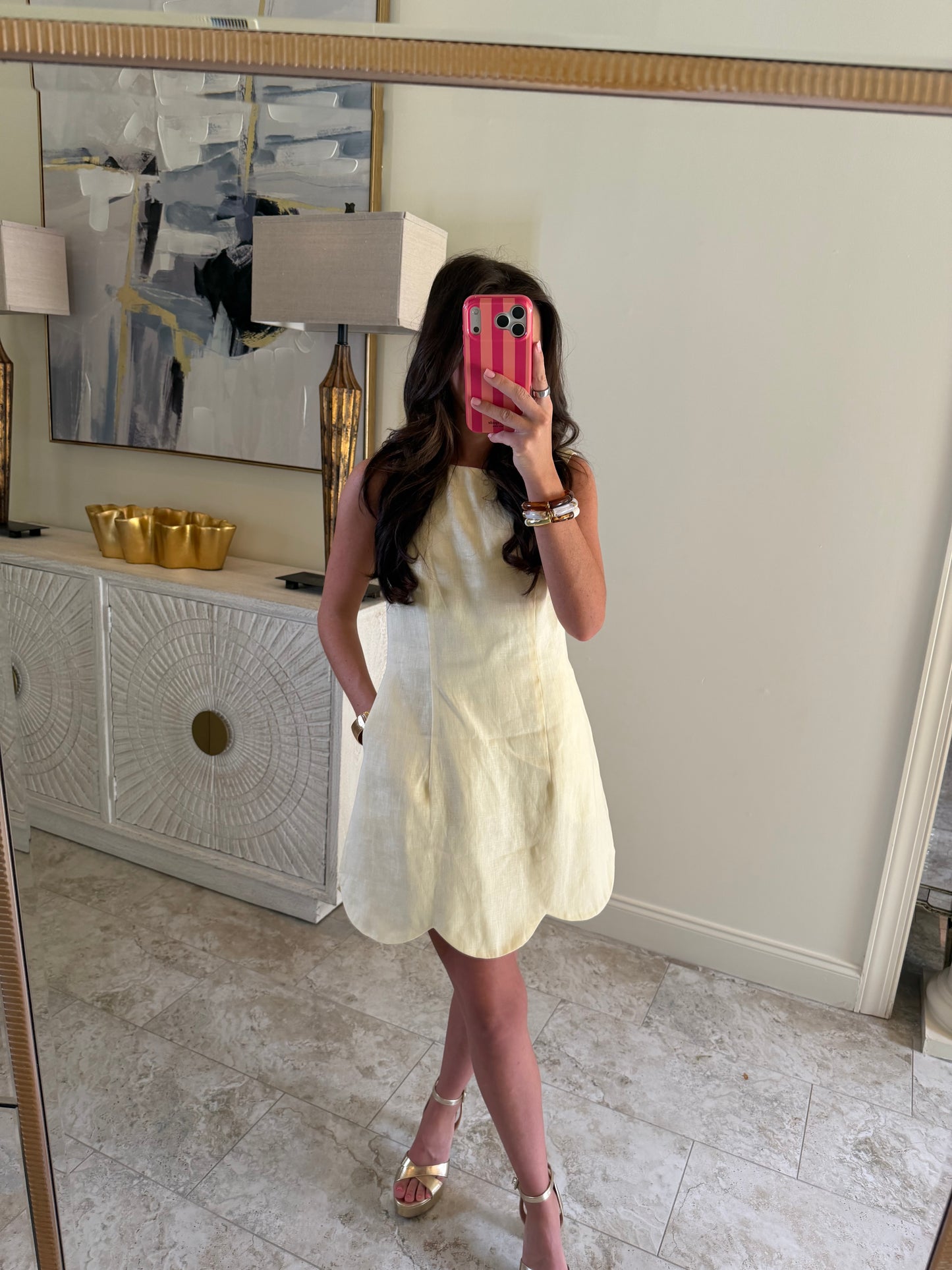 The Golden Moment Dress
