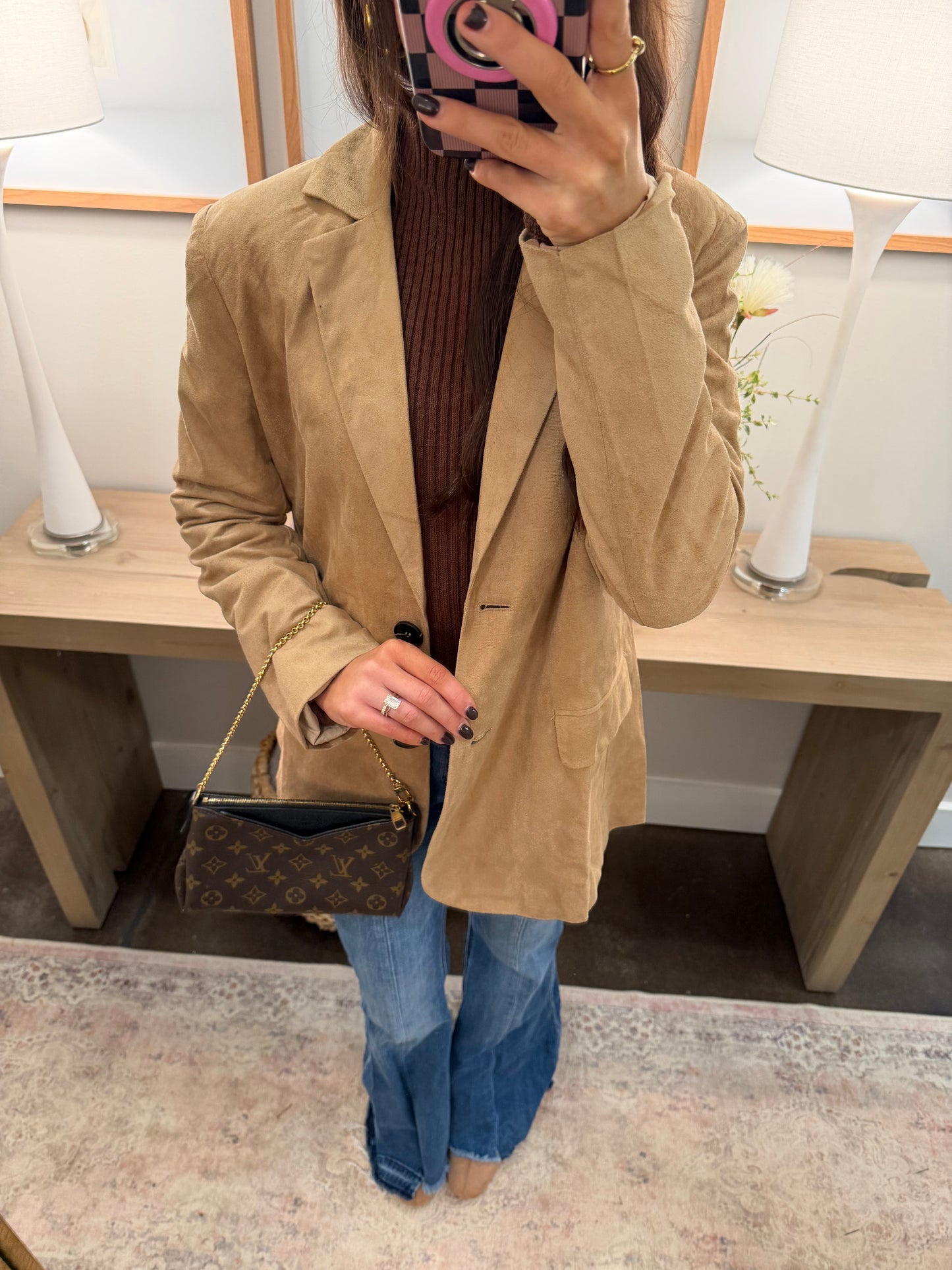 Amber Suede Jacket