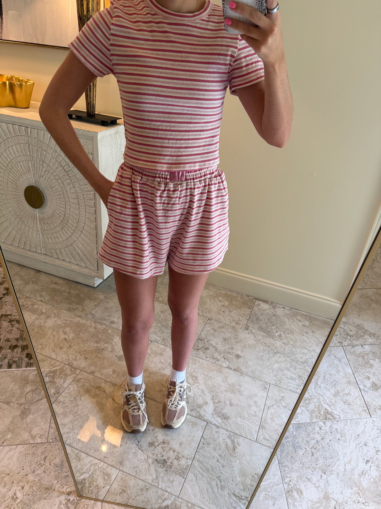 Striped Lounge Set