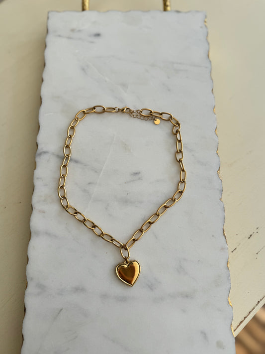 Bryan Heart Necklace