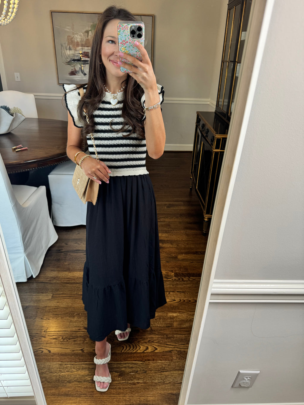 Black Marianna Sweater Dress