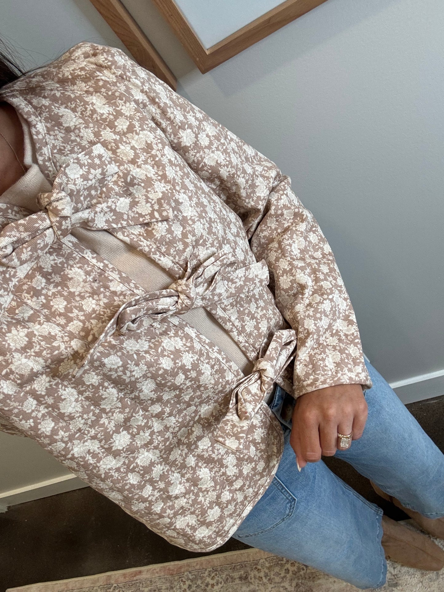 Floral Quilted Jacket