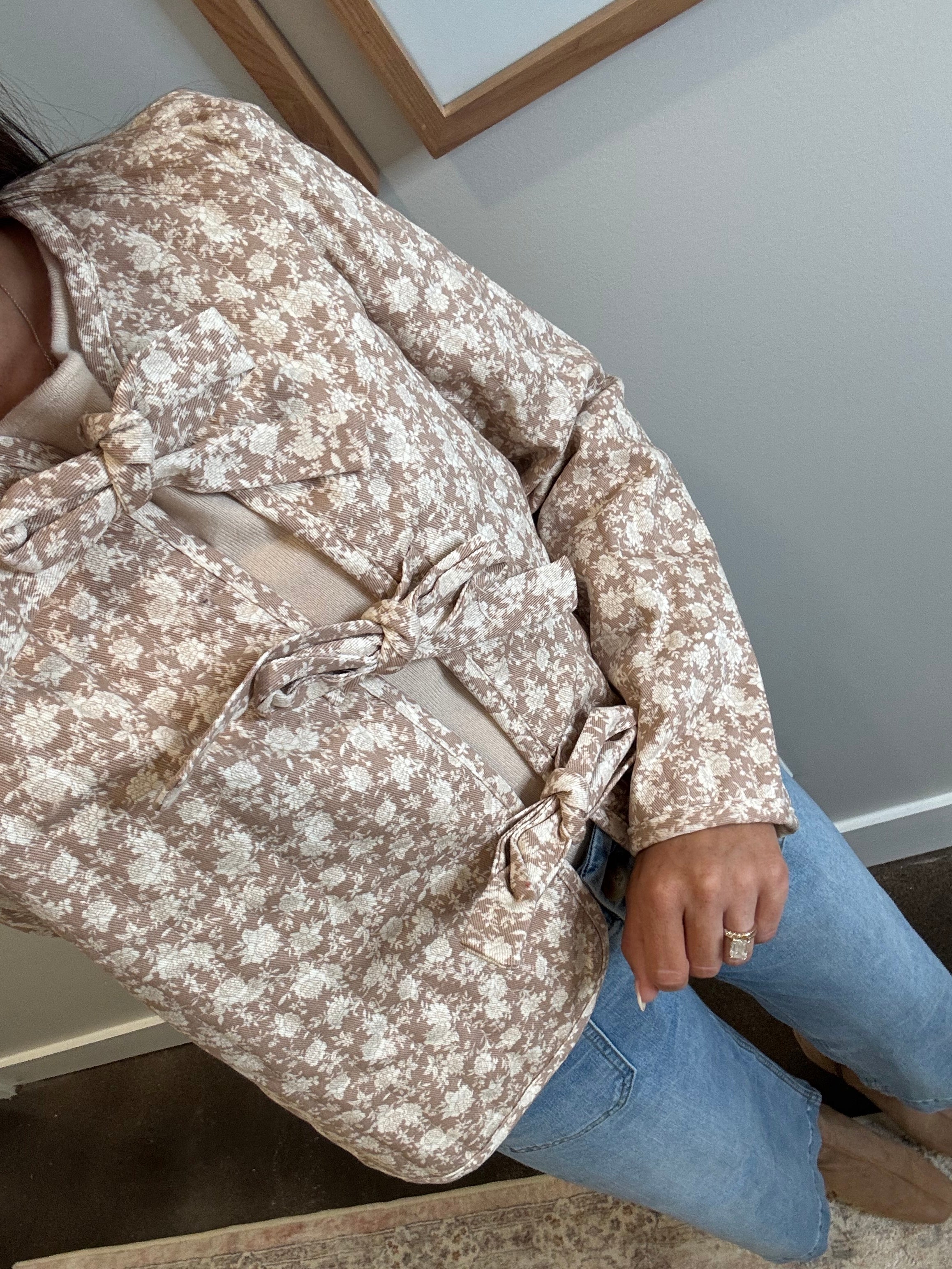 Floral Quilted Jacket