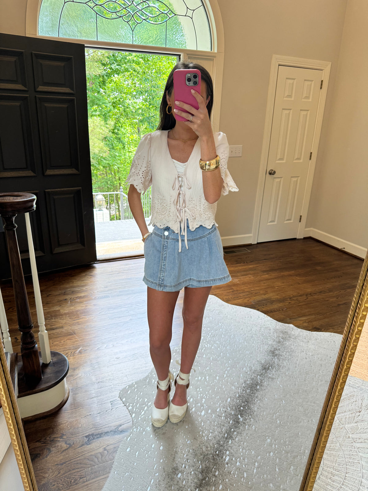 Justin Denim Skort