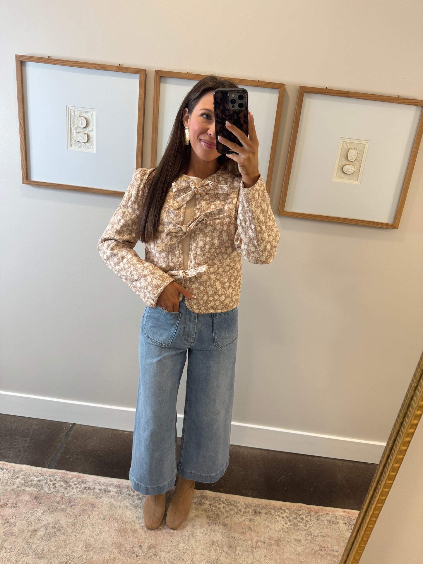 Floral Quilted Jacket