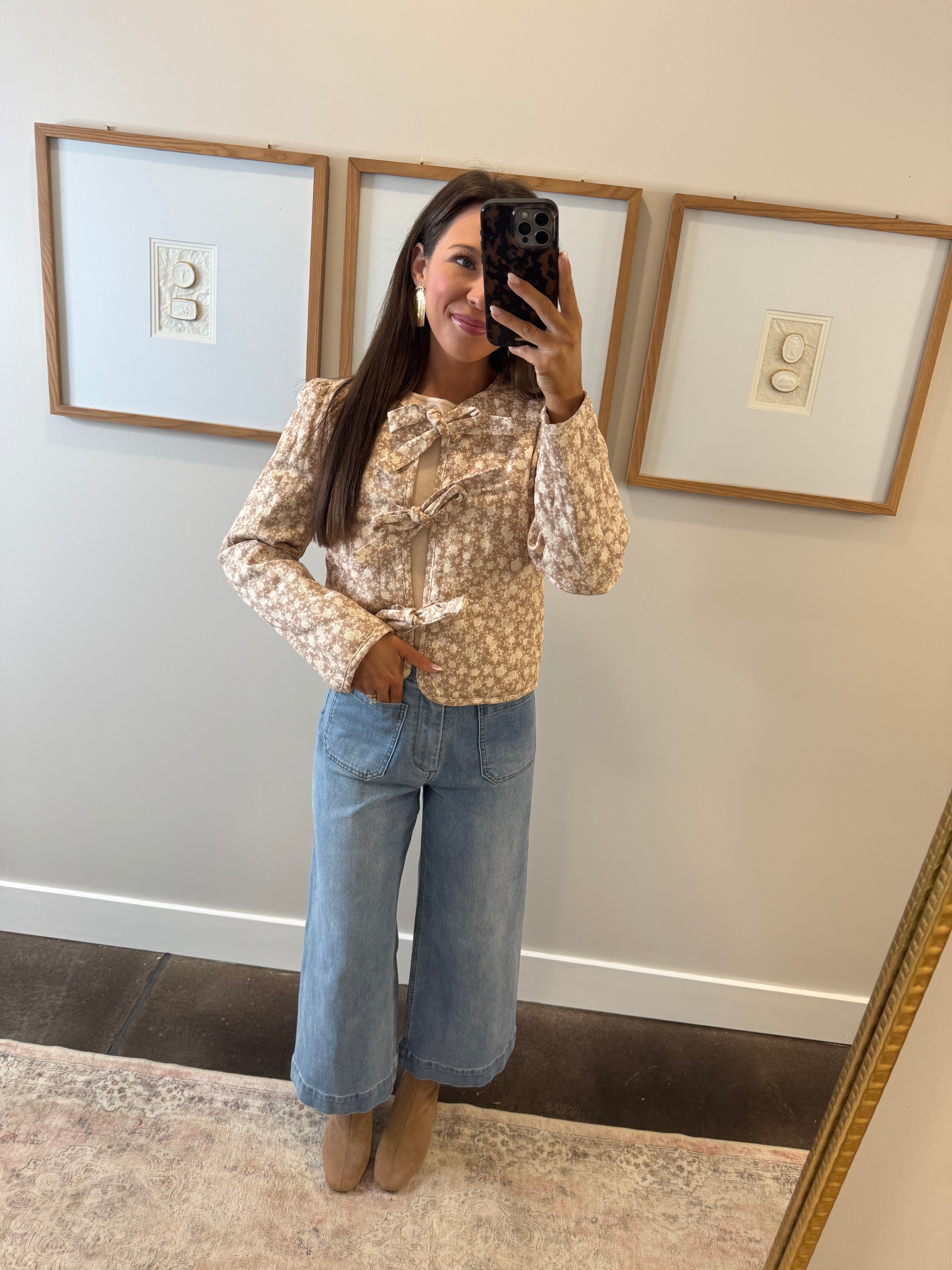 Floral Quilted Jacket