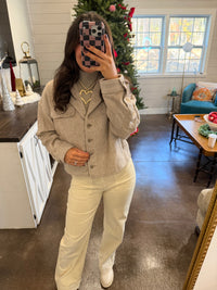 Chevron Brown Jacket