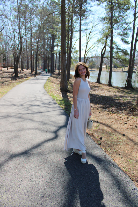 Knylee Mocha Sweater Dress
