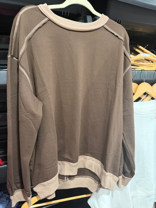Brown Iced Coffee Top